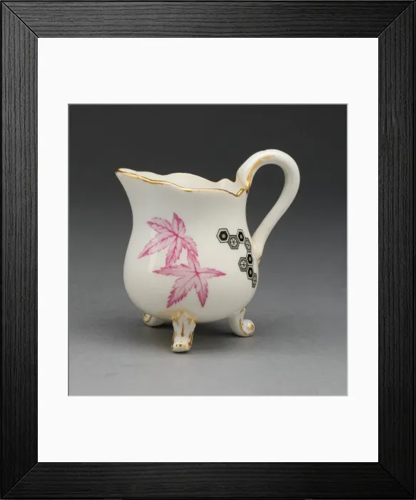 Framed Print : Creamer, Worcester, 1878. Creator: Royal Worcester Framed Print : Creamer, Worcester, 1878. Creator: Royal Worcester