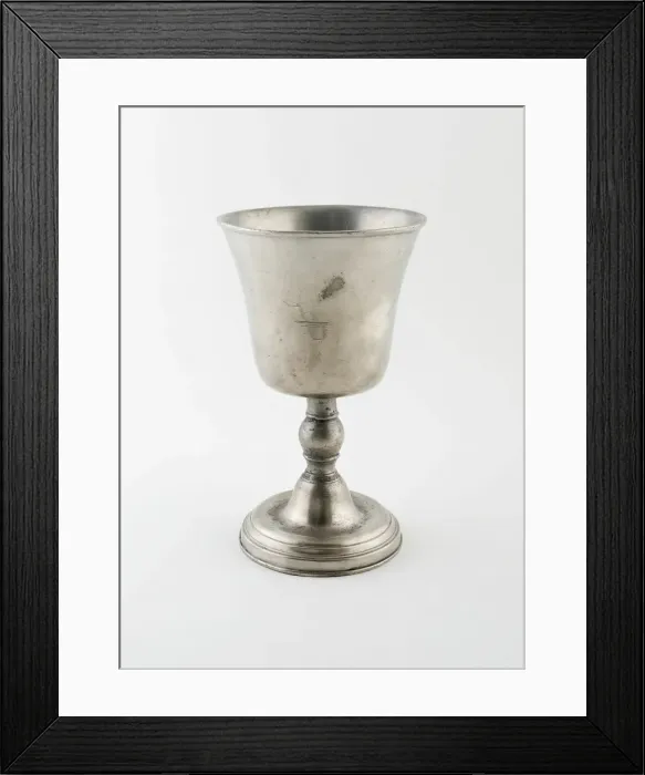 Framed Print : Chalice, Scotland, c. 1800. Creator: Unknown Framed Print : Chalice, Scotland, c. 1800. Creator: Unknown