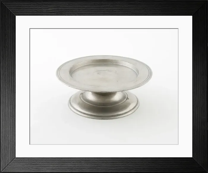 Framed Print : Paten, Chard, 1670 / 1710. Creator: Robert Clothyer Framed Print : Paten, Chard, 1670 / 1710. Creator: Robert Clothyer