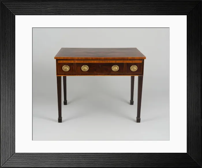 Framed Print : Dressing Table, London, c. 1790. Creator: Thomas Scott Framed Print : Dressing Table, London, c. 1790. Creator: Thomas Scott