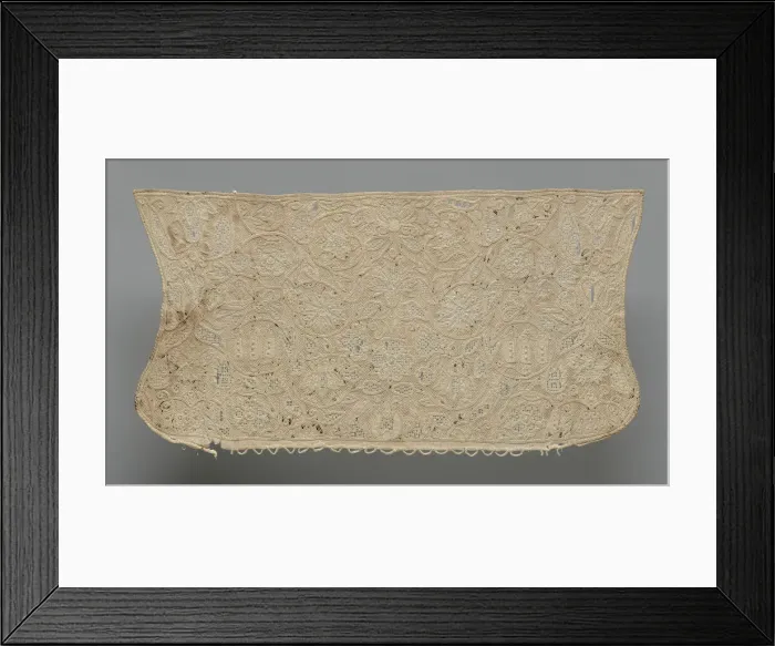 Framed Print : Coif, England, 1601 / 25. Creator: Unknown Framed Print : Coif, England, 1601 / 25. Creator: Unknown