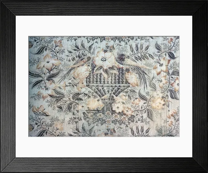 Framed Print : Panel, England, c. 1850. Creator: Unknown Framed Print : Panel, England, c. 1850. Creator: Unknown
