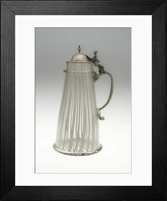 Framed Print : Covered Tankard, Netherlands, c. 1600. Creator: Unknown