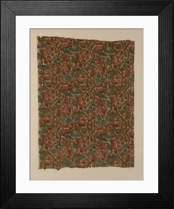 Framed Print : Fragment, England, 19th century. Creator: Unknown Framed Print : Fragment, England, 19th century. Creator: Unknown