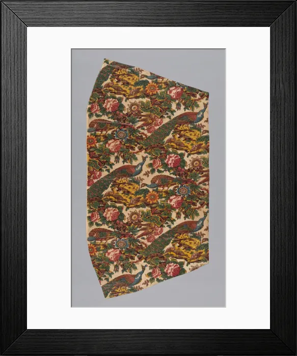 Framed Print : Panel, England, 18th century. Creator: Unknown Framed Print : Panel, England, 18th century. Creator: Unknown