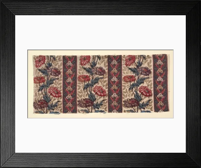 Framed Print : Fragment, England, 1775 / 1800. Creator: Unknown Framed Print : Fragment, England, 1775 / 1800. Creator: Unknown