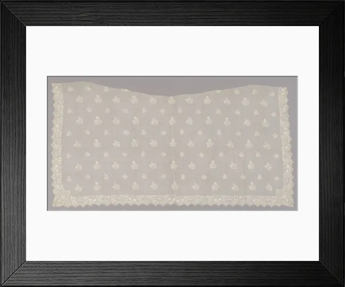 Framed Print : Apron, England, 1760s. Creator: Unknown Framed Print : Apron, England, 1760s. Creator: Unknown