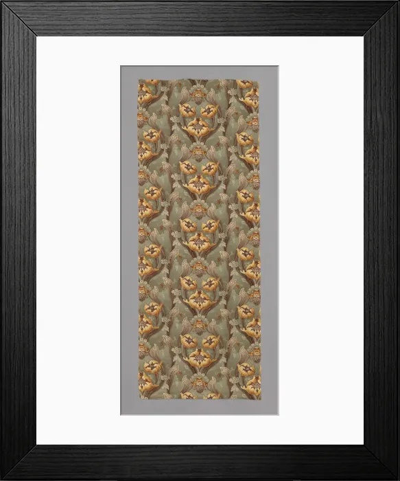 Framed Print : Panel, England, 1890s. Creator: Unknown Framed Print : Panel, England, 1890s. Creator: Unknown