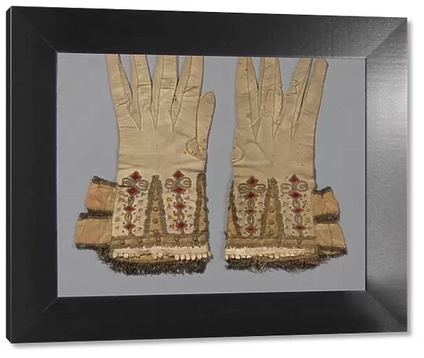 Pair of Gloves, England, 1601  /  50. Creator: Unknown