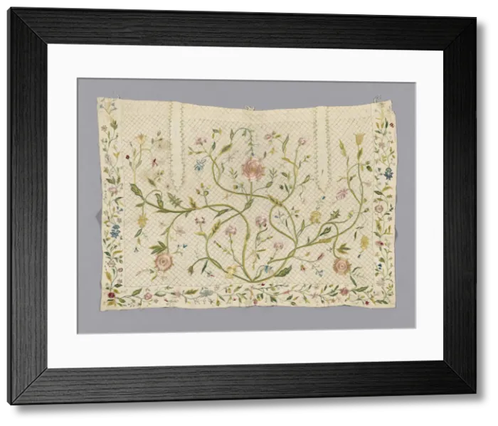 Framed Print : Apron, England, 1701 / 25. Creator: Unknown Framed Print : Apron, England, 1701 / 25. Creator: Unknown
