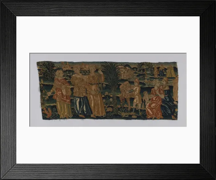Framed Print : Panel, England, 18th century. Creator: Unknown Framed Print : Panel, England, 18th century. Creator: Unknown