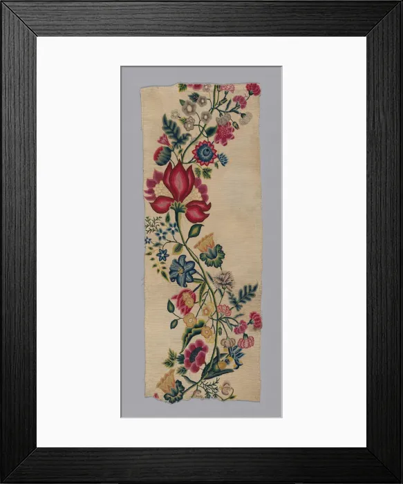 Framed Print : Border, England, Queen Anne period (1702-1714), early 18th century. Creator: Unknown Framed Print : Border, England, Queen Anne period (1702-1714), early 18th century. Creator: Unknown