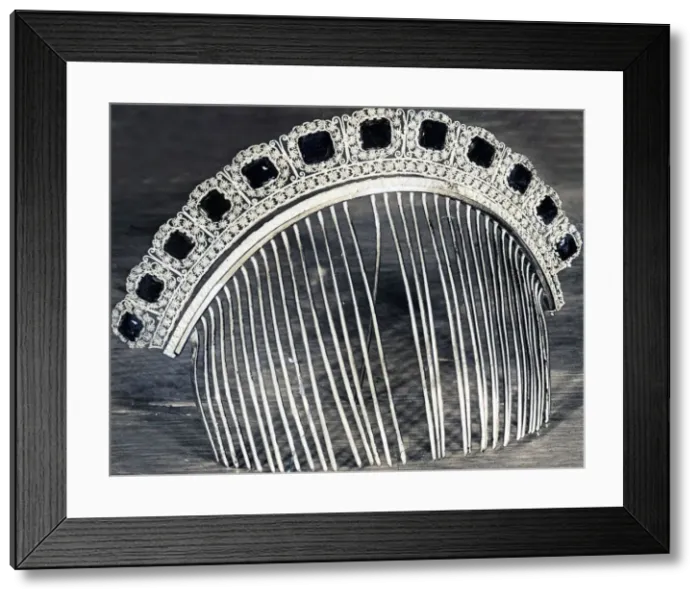 Framed Print : Comb, Italy, c. 1880. Creator: Unknown