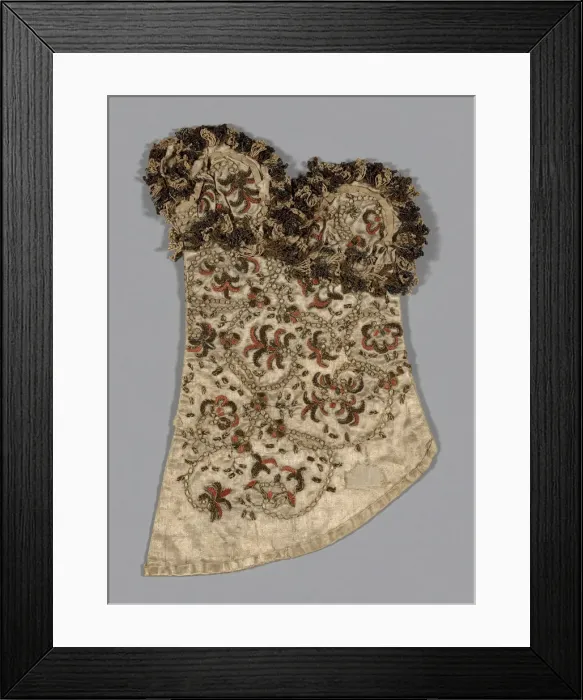Framed Print : Cuff, England, c. 1700. Creator: Unknown Framed Print : Cuff, England, c. 1700. Creator: Unknown