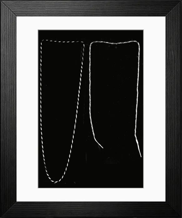 Framed Print : Two Bead Chains, Italy, 19th century. Creator: Unknown Framed Print : Two Bead Chains, Italy, 19th century. Creator: Unknown