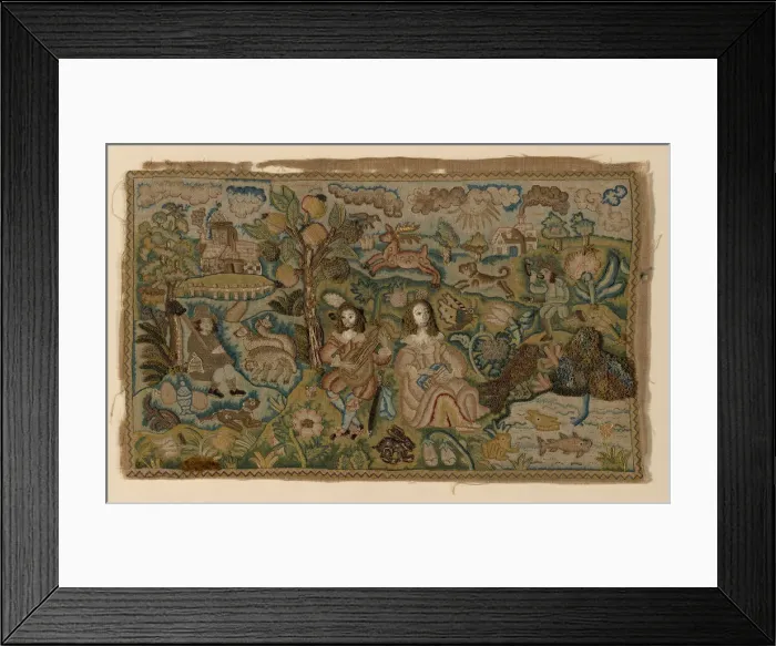 Framed Print : Picture, England, 17th century. Creator: Unknown