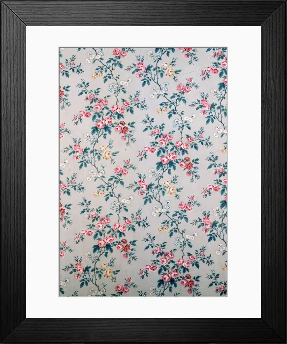 Framed Print : Panel, England, 1851. Creator: Unknown Framed Print : Panel, England, 1851. Creator: Unknown