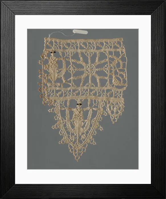 Framed Print : Fragment (Border), Italy, 16th century. Creator: Unknown Framed Print : Fragment (Border), Italy, 16th century. Creator: Unknown