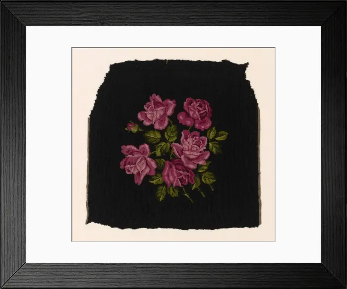 Framed Print : Chair Seat, England, c. 1880. Creator: Unknown Framed Print : Chair Seat, England, c. 1880. Creator: Unknown