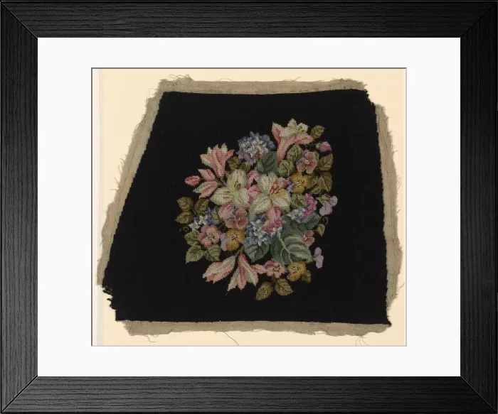 Framed Print : Chair Seat, England, c. 1880. Creator: Unknown Framed Print : Chair Seat, England, c. 1880. Creator: Unknown