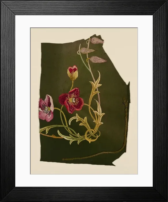 Framed Print : Fragment, England, 1850 / 1900. Creator: Unknown Framed Print : Fragment, England, 1850 / 1900. Creator: Unknown