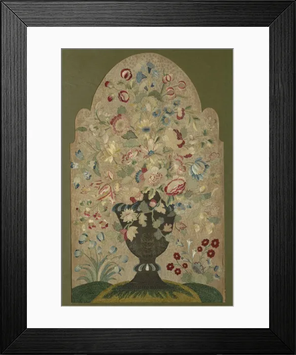 Framed Print : Panel, England, Queen Anne period (1702-1714), 1701 / 1725. Creator: Unknown Framed Print : Panel, England, Queen Anne period (1702-1714), 1701 / 1725. Creator: Unknown