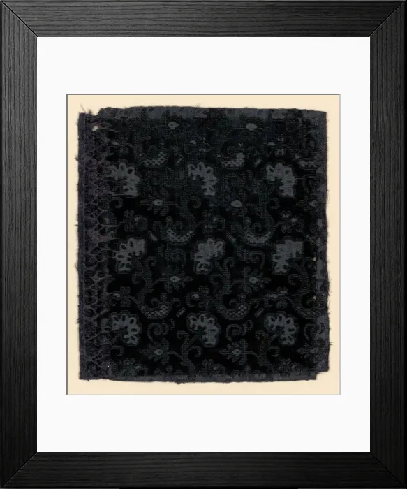 Framed Print : Fragment, Italy, first half of the 17th century. Creator: Unknown Framed Print : Fragment, Italy, first half of the 17th century. Creator: Unknown