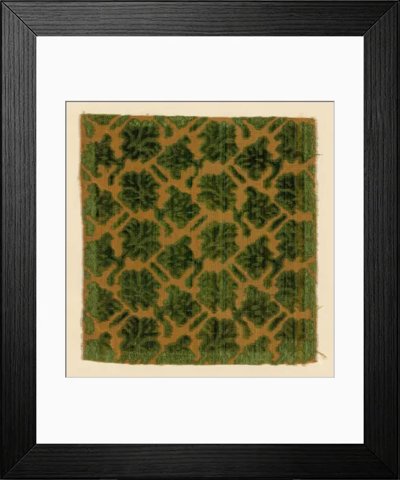 Framed Print : Fragment, Italy, Early 17th century. Creator: Unknown Framed Print : Fragment, Italy, Early 17th century. Creator: Unknown