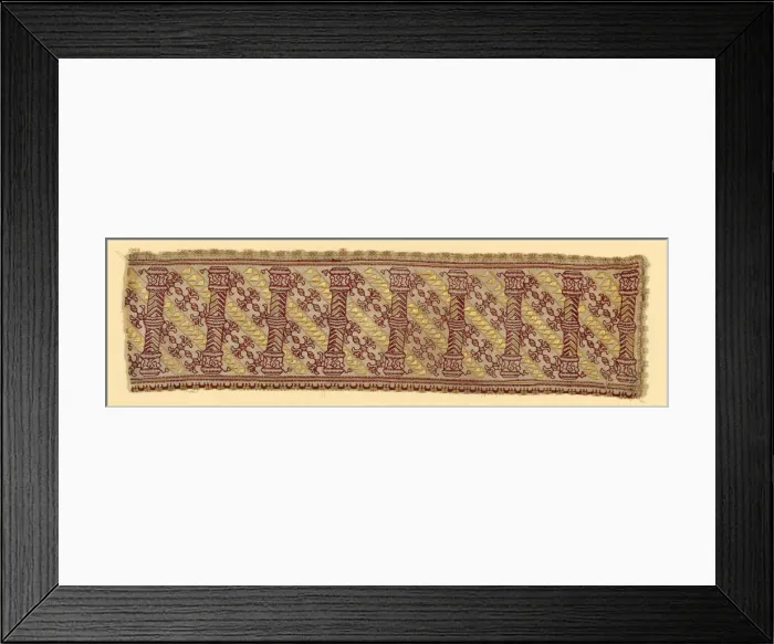 Framed Print : Border, Italy, 17th century. Creator: Unknown Framed Print : Border, Italy, 17th century. Creator: Unknown