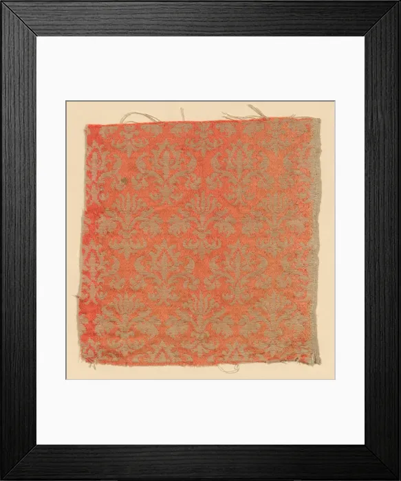 Framed Print : Fragment, Italy, 1635 / 50. Creator: Unknown Framed Print : Fragment, Italy, 1635 / 50. Creator: Unknown