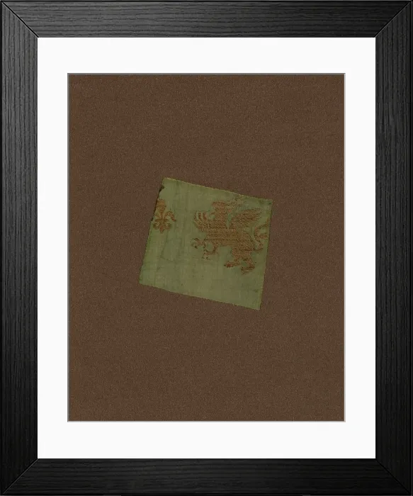Framed Print : Fragment, Italy, 1325  /  75. Creator: Unknown