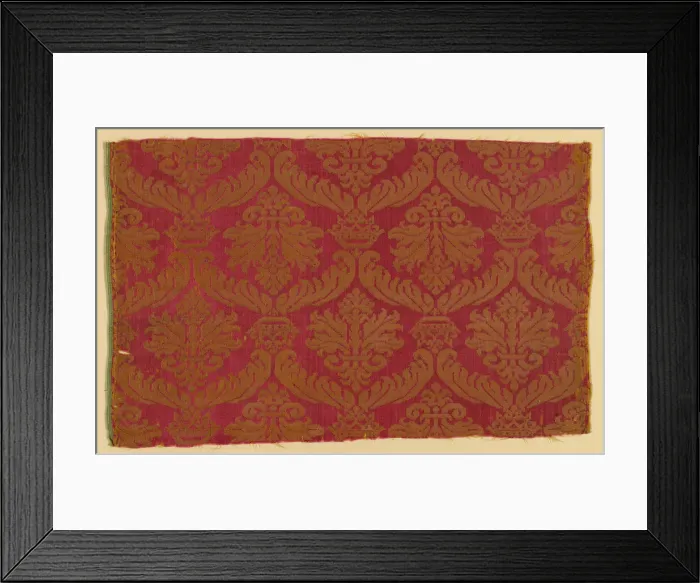 Framed Print : Fragment, Italy, 1550 / 1650. Creator: Unknown Framed Print : Fragment, Italy, 1550 / 1650. Creator: Unknown