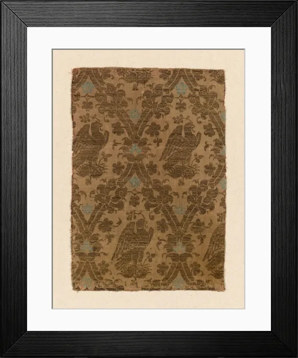 Framed Print : Fragment, Lucca, 1350 / 1400. Creator: Unknown Framed Print : Fragment, Lucca, 1350 / 1400. Creator: Unknown