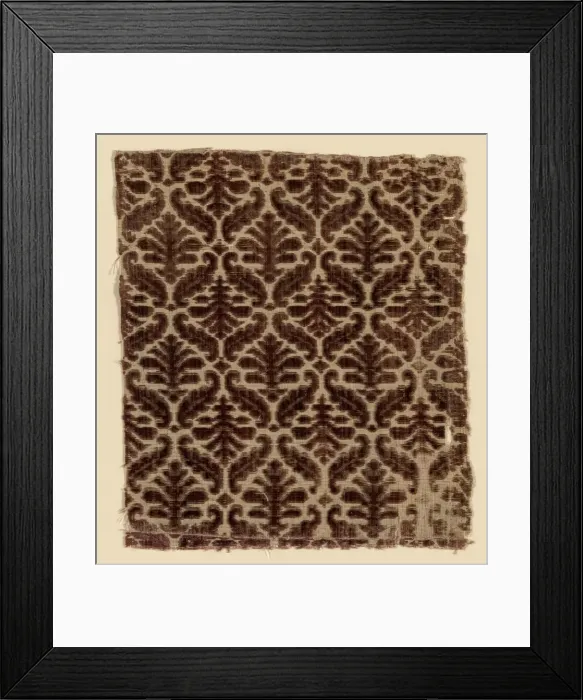 Framed Print : Fragment, Italy, 1625 / 50. Creator: Unknown Framed Print : Fragment, Italy, 1625 / 50. Creator: Unknown