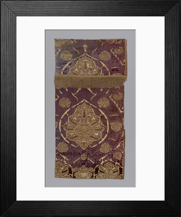 Framed Print : Panel from an Altar Frontal, Italy, 1450 / 1500. Creator: Unknown Framed Print : Panel from an Altar Frontal, Italy, 1450 / 1500. Creator: Unknown