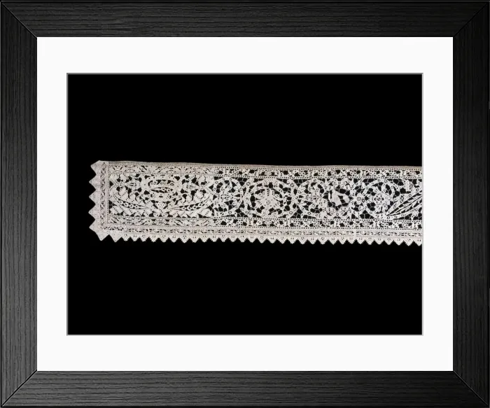 Framed Print : Border, Italy, Early 17th century. Creator: Unknown Framed Print : Border, Italy, Early 17th century. Creator: Unknown
