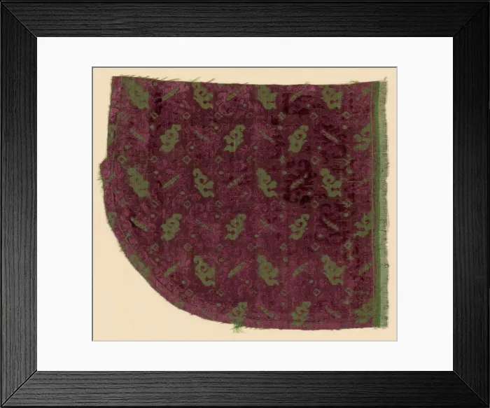 Framed Print : Fragment, Italy, 17th century. Creator: Unknown Framed Print : Fragment, Italy, 17th century. Creator: Unknown