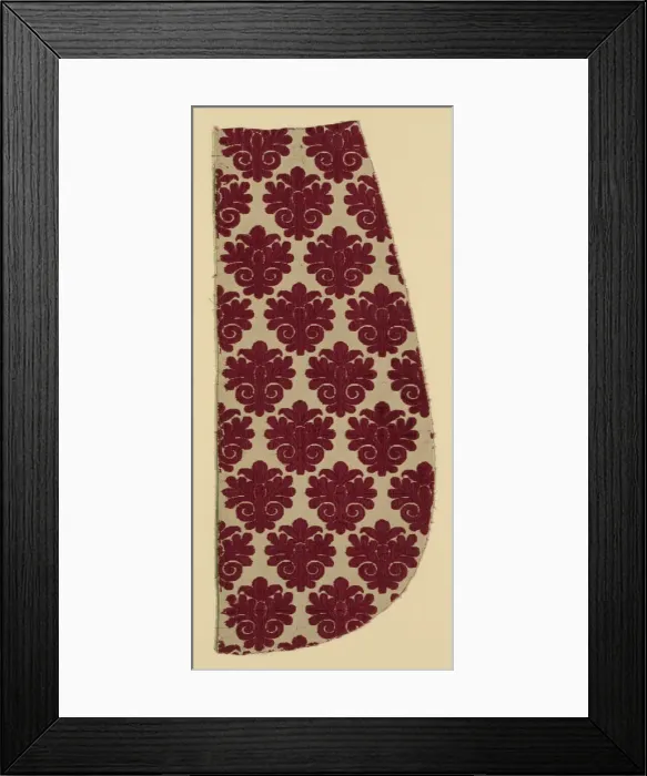 Framed Print : Fragment (From a Chasuble), Italy, 1601 / 50. Creator: Unknown Framed Print : Fragment (From a Chasuble), Italy, 1601 / 50. Creator: Unknown