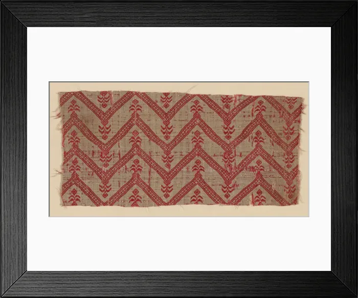 Framed Print : Fragment, Italy, 17th century. Creator: Unknown Framed Print : Fragment, Italy, 17th century. Creator: Unknown