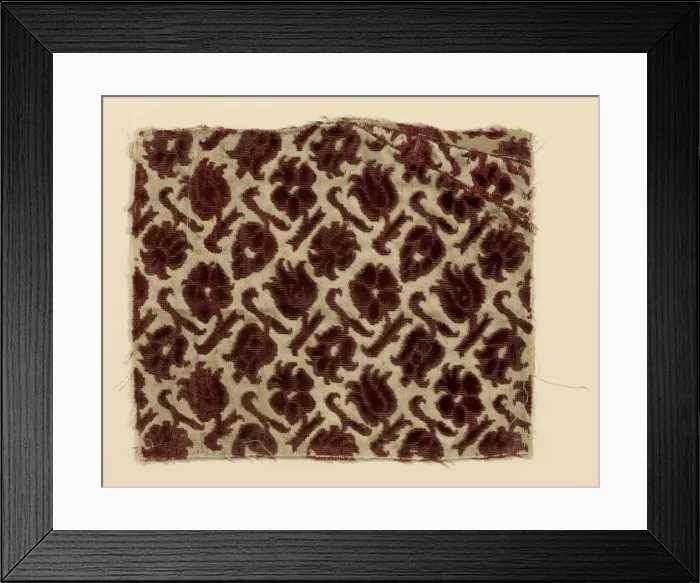 Framed Print : Fragment, Italy, 1600 / 25. Creator: Unknown Framed Print : Fragment, Italy, 1600 / 25. Creator: Unknown