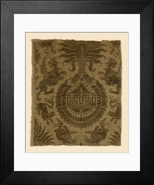 Framed Print : Fragment, Lucca, 14th century. Creator: Unknown Framed Print : Fragment, Lucca, 14th century. Creator: Unknown