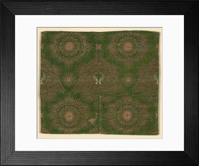 Framed Print : Fragment, Italy, 1425 / 75. Creator: Unknown Framed Print : Fragment, Italy, 1425 / 75. Creator: Unknown