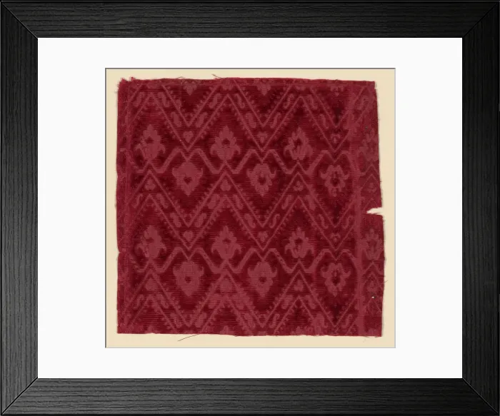 Framed Print : Fragment, Italy, 17th century. Creator: Unknown Framed Print : Fragment, Italy, 17th century. Creator: Unknown
