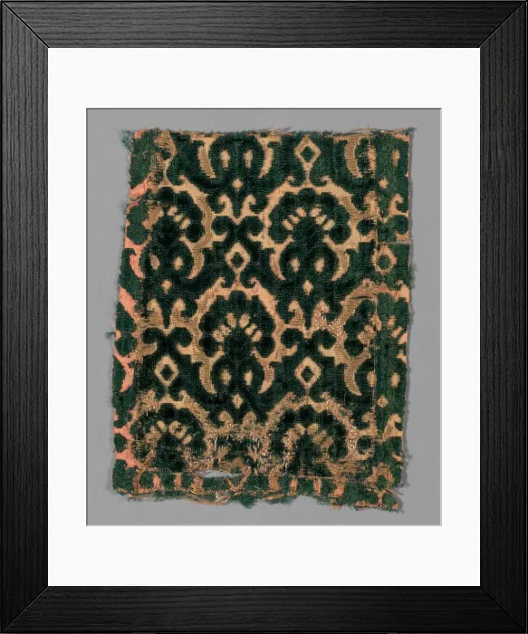 Framed Print : Fragment, Italy, 1600 / 1650. Creator: Unknown Framed Print : Fragment, Italy, 1600 / 1650. Creator: Unknown