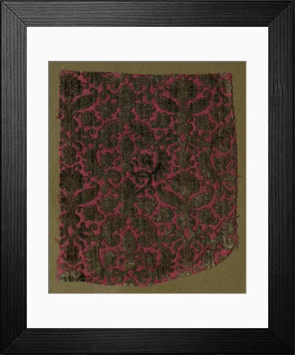 Framed Print : Fragment, Italy, 1575 / 1600. Creator: Unknown Framed Print : Fragment, Italy, 1575 / 1600. Creator: Unknown
