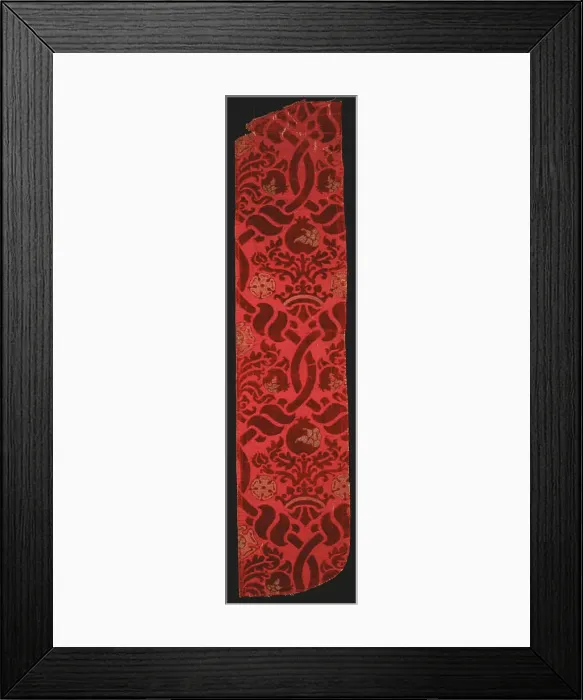 Framed Print : Fragment, Italy, 1501 / 50. Creator: Unknown Framed Print : Fragment, Italy, 1501 / 50. Creator: Unknown