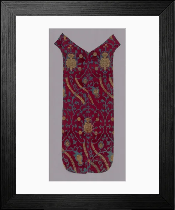 Framed Print : Portion of a Chasuble, Italy, 1450 / 1500. Creator: Unknown Framed Print : Portion of a Chasuble, Italy, 1450 / 1500. Creator: Unknown