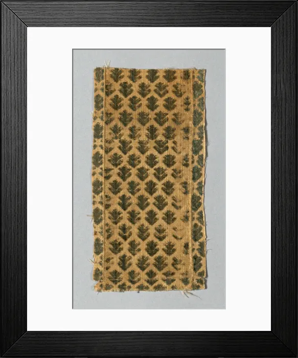 Framed Print : Fragment, Italy, 1650 / 1700. Creator: Unknown Framed Print : Fragment, Italy, 1650 / 1700. Creator: Unknown