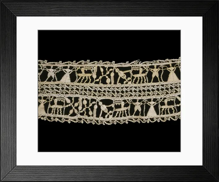 Framed Print : Border, Italy, 1575 / 1625. Creator: Unknown Framed Print : Border, Italy, 1575 / 1625. Creator: Unknown