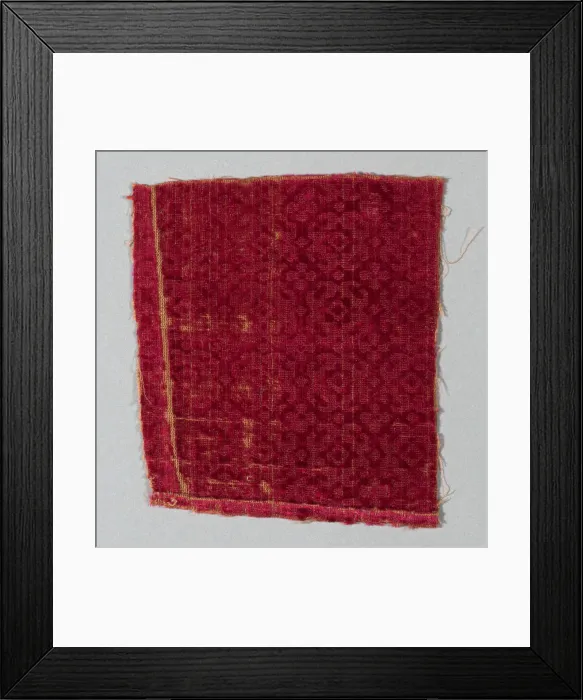 Framed Print : Fragment, Italy, late 18th century. Creator: Unknown Framed Print : Fragment, Italy, late 18th century. Creator: Unknown
